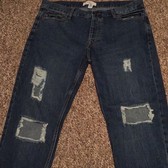 Forever 21 Men 36/32 Slim Fit 100% Cotton Jeans - Picture 2 of 7